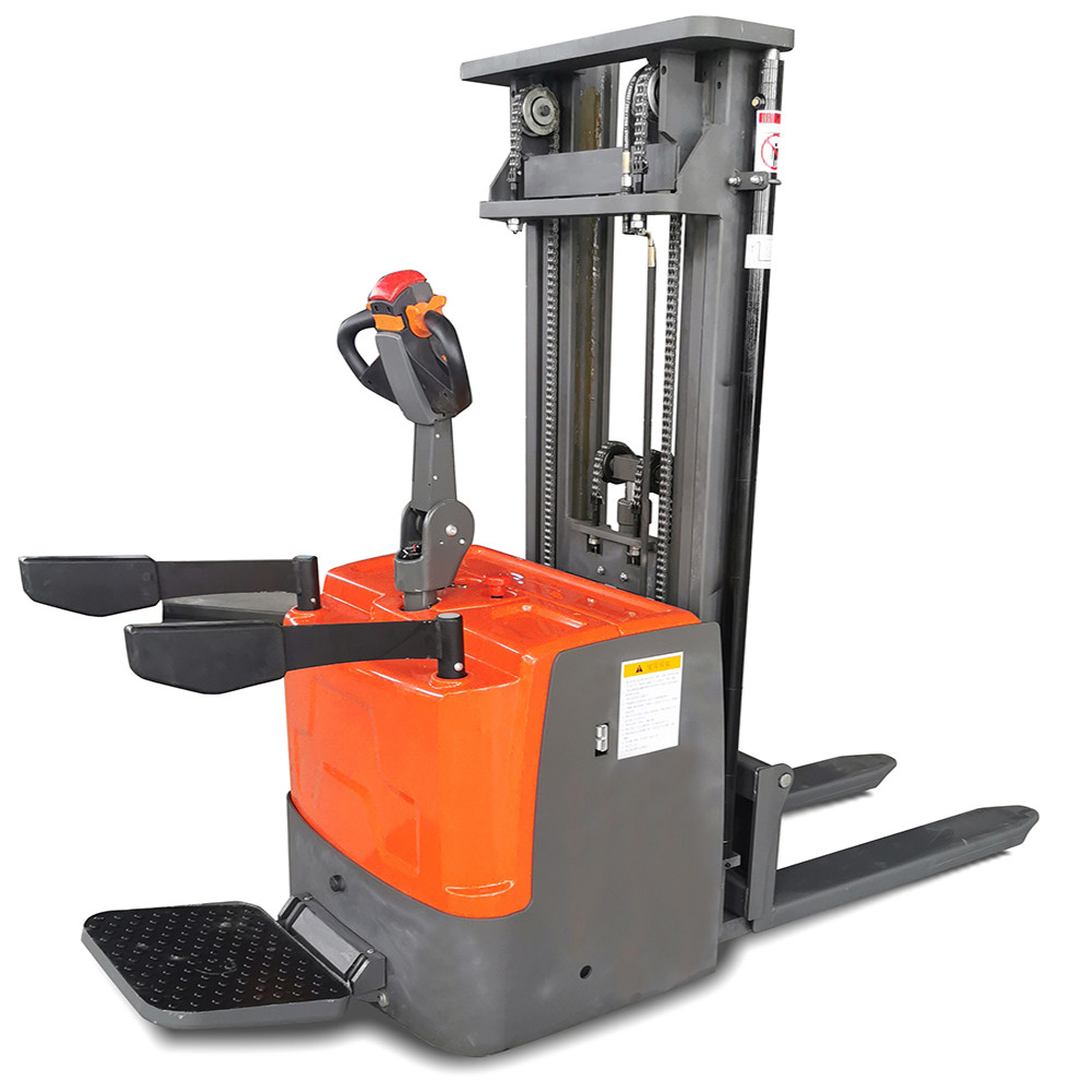 Container 4.5m 2 Cyclinder 550mm Straddle Electric Pallet Stacker
