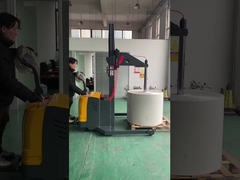 Αυτόματη ηλεκτρική μπαταρία τροφοδοτείται από ρολό χαρτί πλαστικής ταινίας ρολό ανυψωτή εύκολη στη λειτουργία ρολό χαρτί Fo