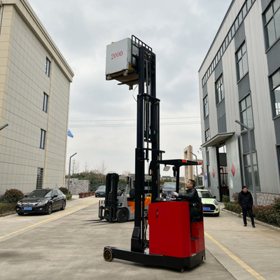 Electric Powered Forklift Narrow Aisle Reach Truck 1.5ton 2ton 3ton 3meter