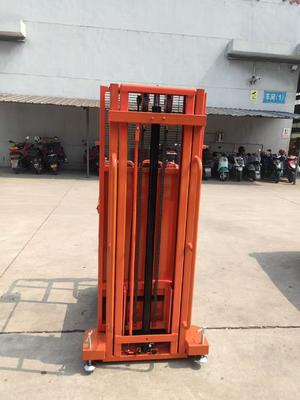 Belift 200kg Battery Powered Mobile Cargo Goods Handling Semi Electric Stock Order Picker Trolley