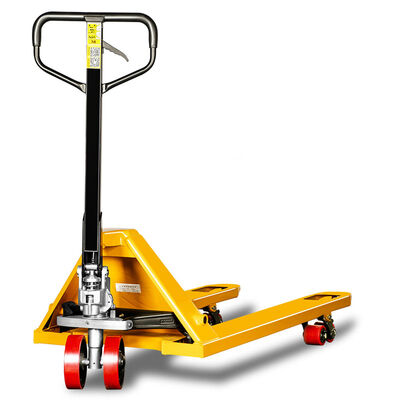 Electric Pallet Stacker with 3000-5000mm Lift Height 550/640mm Fork Width and Single Mast Design