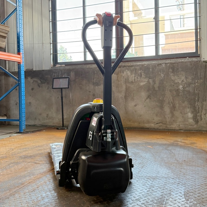 CE Approved 48V Lithium-Ion Battery Electric Pallet Jack Affordable Warehouse Forklift