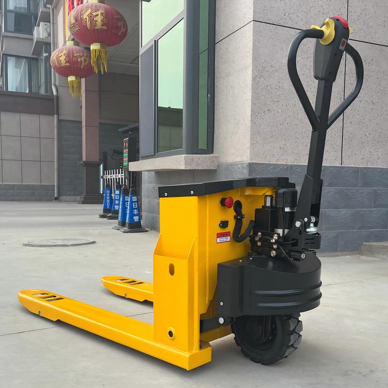 Outdoor Electric Pallet Truck with 48V Battery and 2 Years Warranty for Rough Terrain