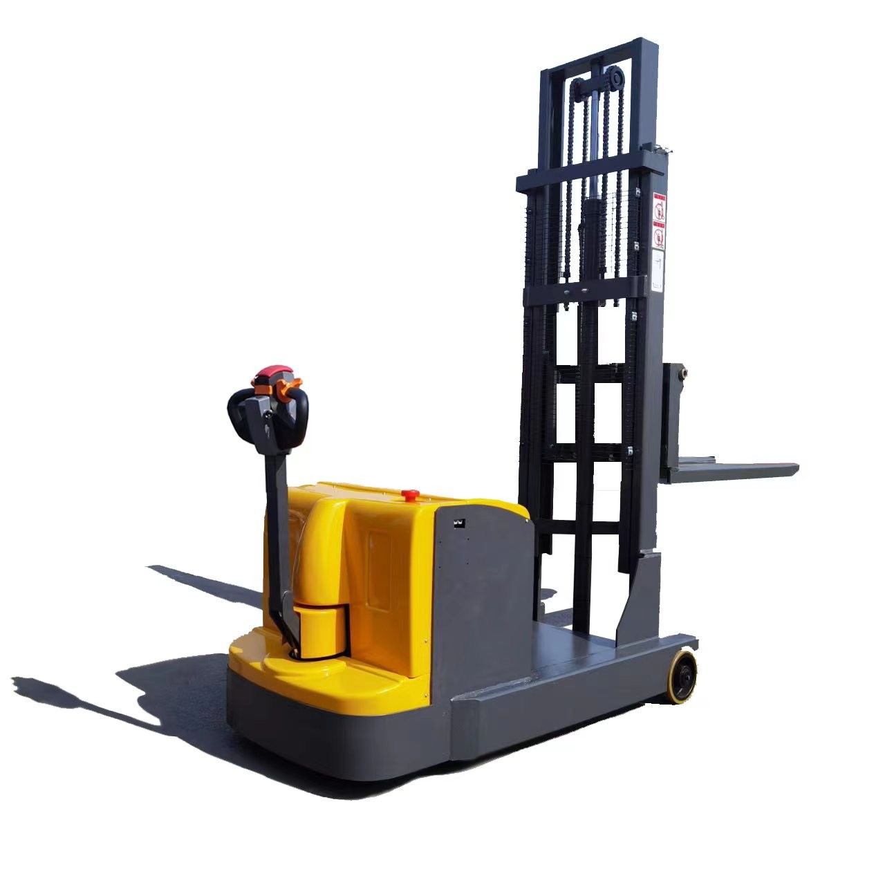 Counterbalanced Electric Stacker With 24v/120Ah Maintenance-Free Battery 1500kg 1.5t 3m