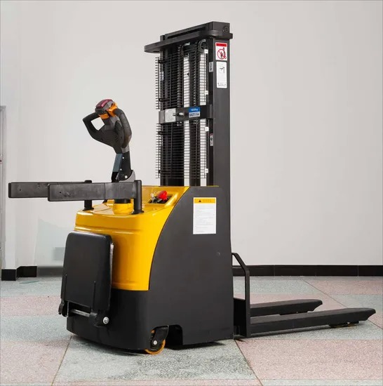 24V/210ah Battery Electric Pallet Stacker with Load Center 500mm and DC Motor for Efficient Narrow Aisle Operation