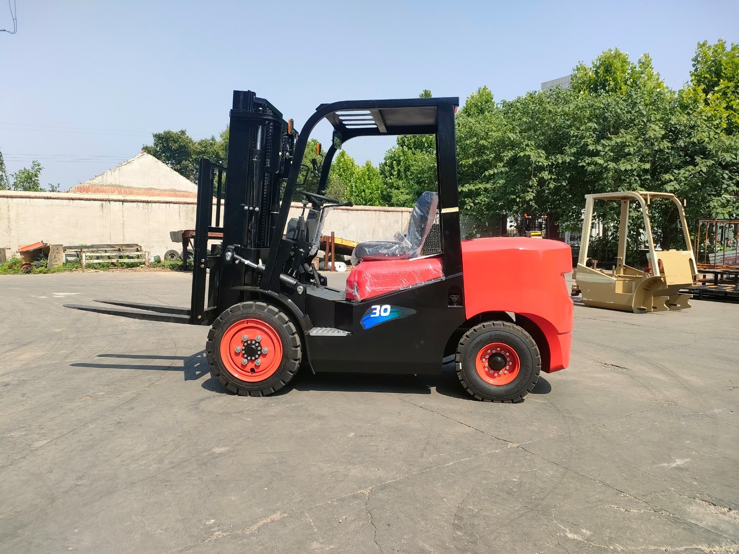 5 Ton Heavy Duty Diesel Forklift Imported Engine Unmatched Power
